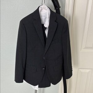 Calvin Klein Black Kids's Two Piece with White Button Down